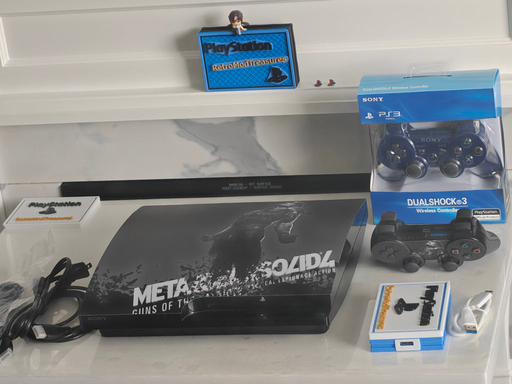 5TB Mod PlayStation 3 Slim PS3 Thermally Rebuilt to last