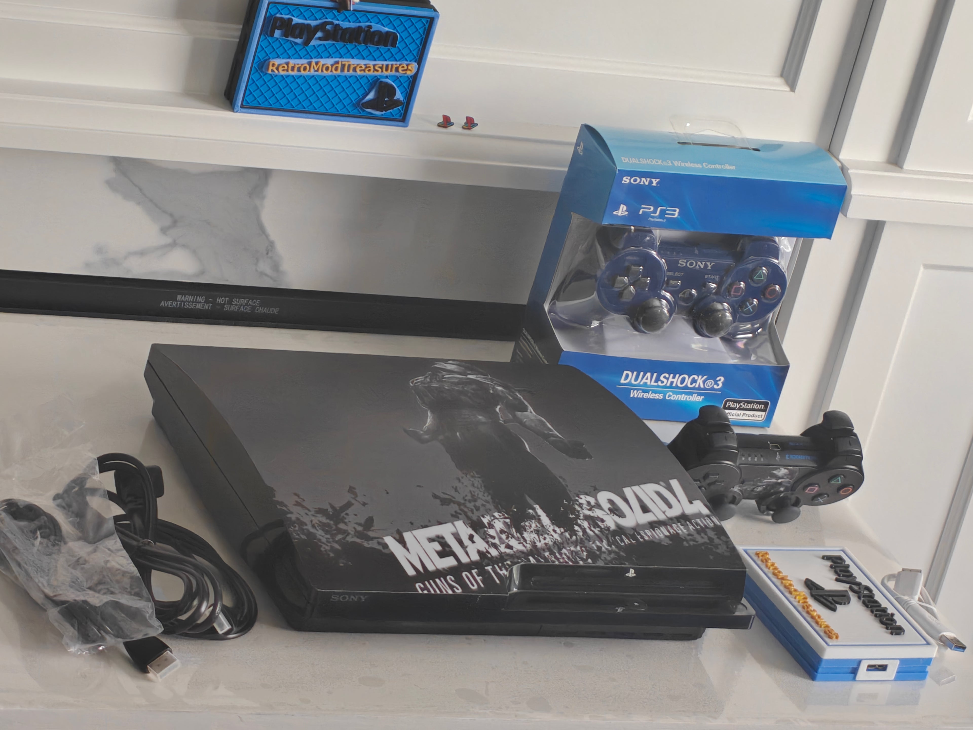 5TB Mod PlayStation 3 Slim PS3 Thermally Rebuilt to last