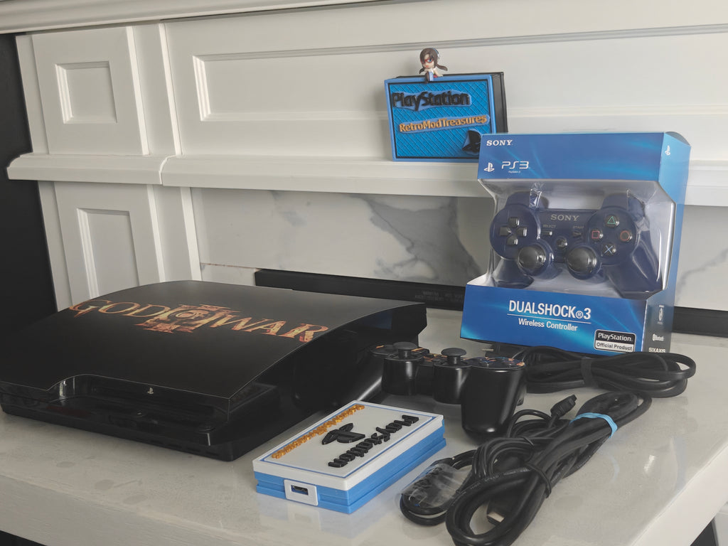 6TB Mod PlayStation 3 Slim PS3 with - Internal SSD & Thermally Rebuilt to last