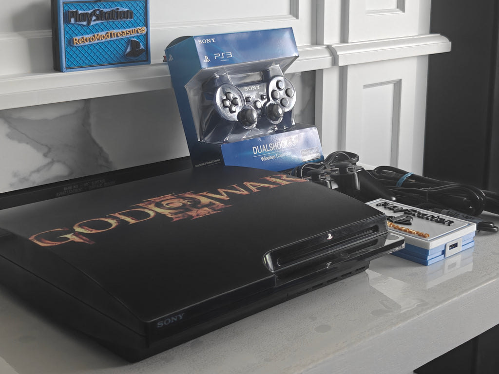 6TB Mod PlayStation 3 Slim PS3 with - Internal SSD & Thermally Rebuilt to last