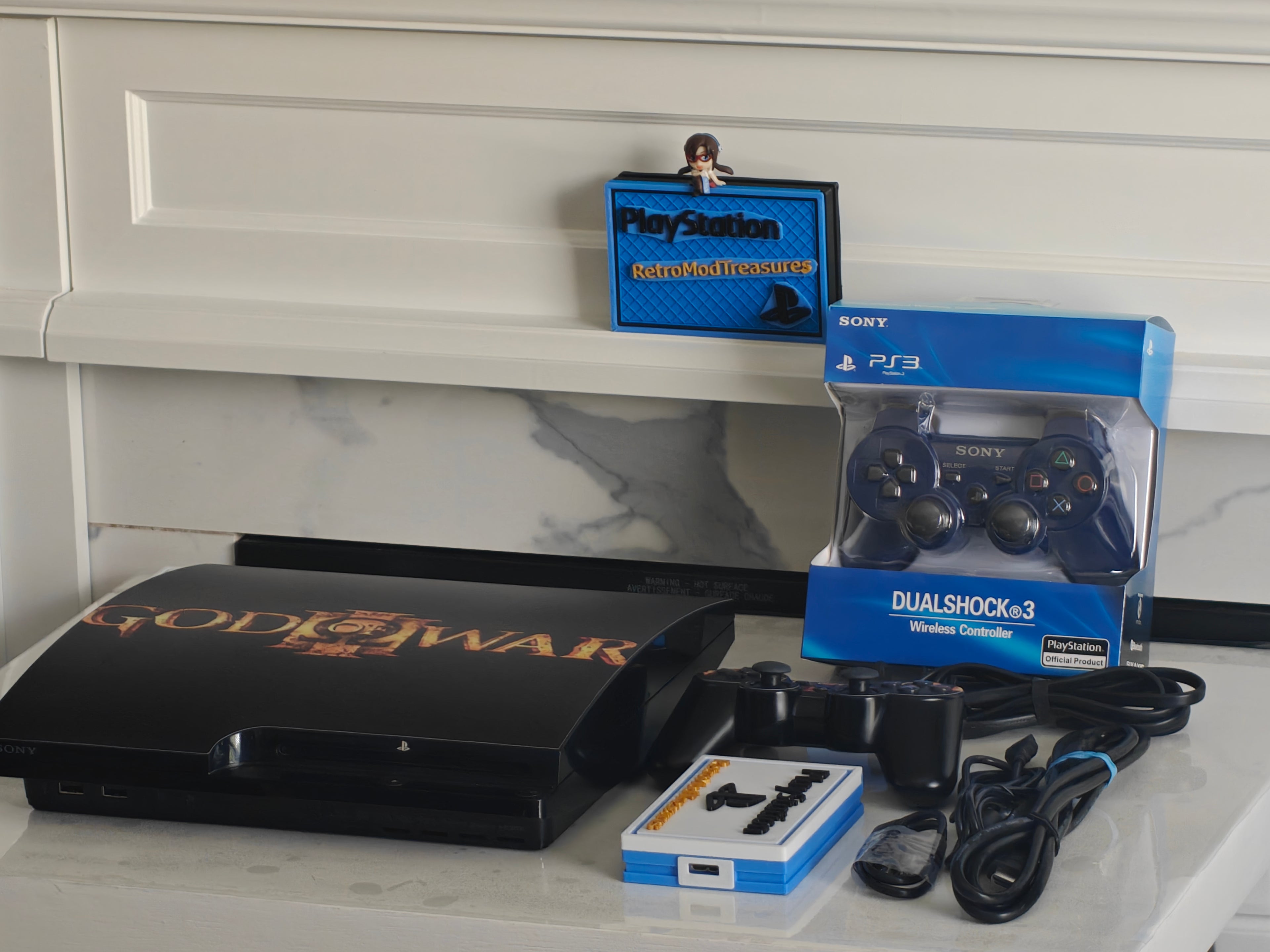 6TB Mod PlayStation 3 Slim PS3 with - Internal SSD & Thermally Rebuilt to last