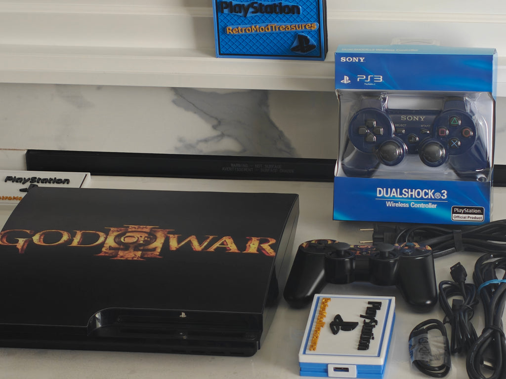 6TB Mod PlayStation 3 Slim PS3 with - Internal SSD & Thermally Rebuilt to last