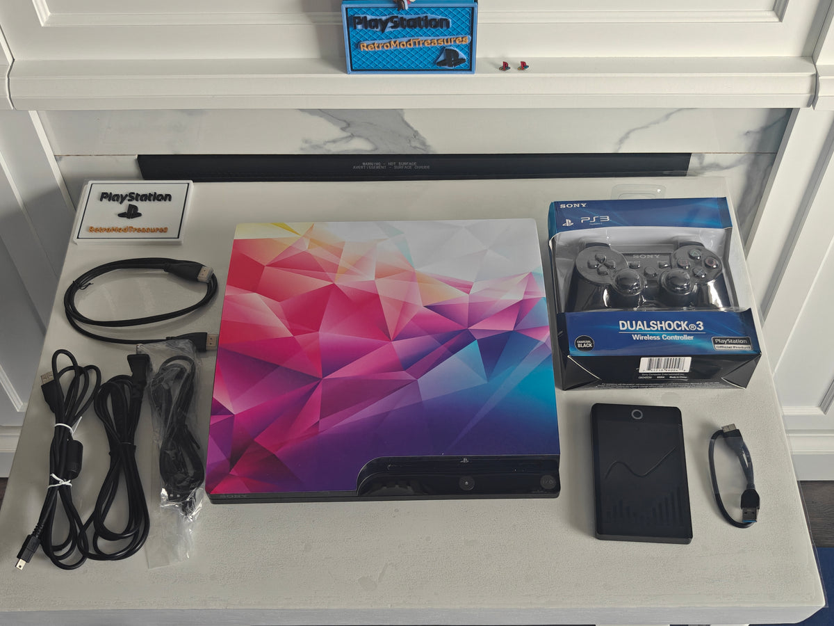 2TB Mod PlayStation 3 Slim PS3 Thermally Rebuilt to last
